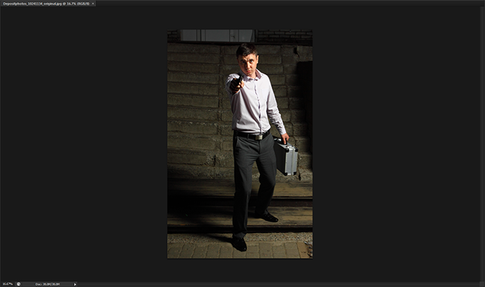 Создание постера в Photoshop